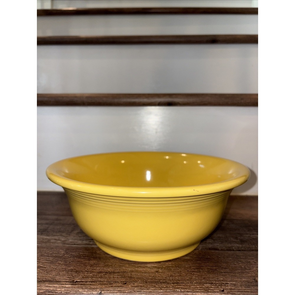 Fiestaware Sunflower Yellow Large Mixing Bowl Fiesta Multi Purpose